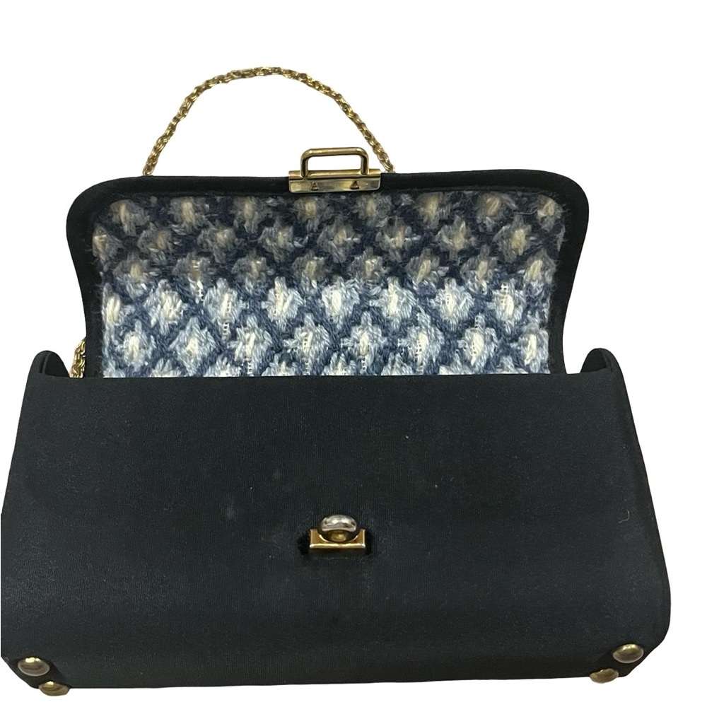 Vintage Jacmore Co New York Handbag - classic vintage handbag with feet & chain